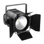 VEVOR Stage Light with Barn Doors, 200 W 6 in 1 COB Par Light RGBWA-U-V, Spotlight for Event, Wedding, Church, Theater, Bar, Concert, Auto/DMX/Master-Slave/Sound Control, Signal Cable & Power Cord