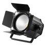 VEVOR Stage Light with Barn Doors, 200 W COB Par Light Cool and Warm White, Spotlight for Event, Wedding, Church, Theater, Bar, Auto/DMX/Master-Slave/Sound Control, Signal Cable & Power Cord Included