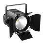 VEVOR Stage Light with Barn Doors, 200 W COB Par Light Cool and Warm White, Spotlight for Event, Wedding, Church, Theater, Bar, Auto/DMX/Master-Slave/Sound Control, Signal Cable & Power Cord Included