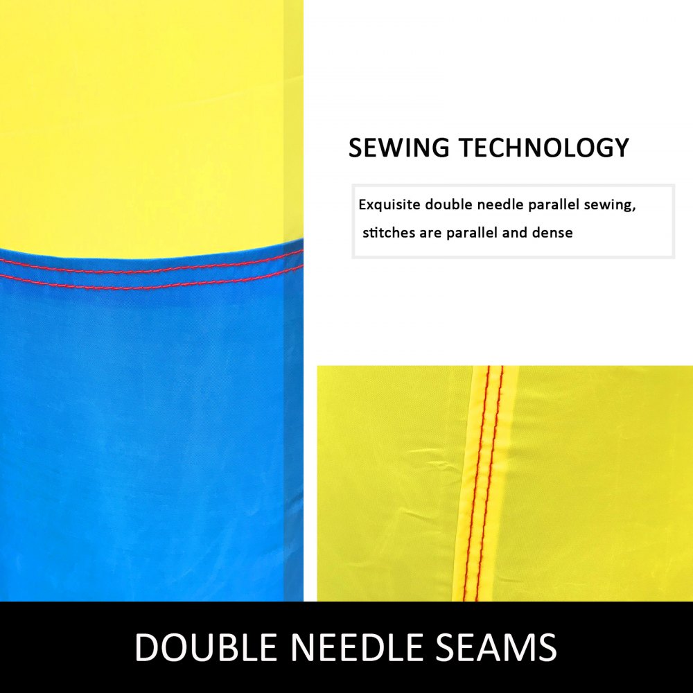 Arcos gemelos VEVOR, arco de arco iris inflable de 26 pies x 13 pies, con soplador de 370 W, para publicidad arco de decoración de fiesta de cumpleaños