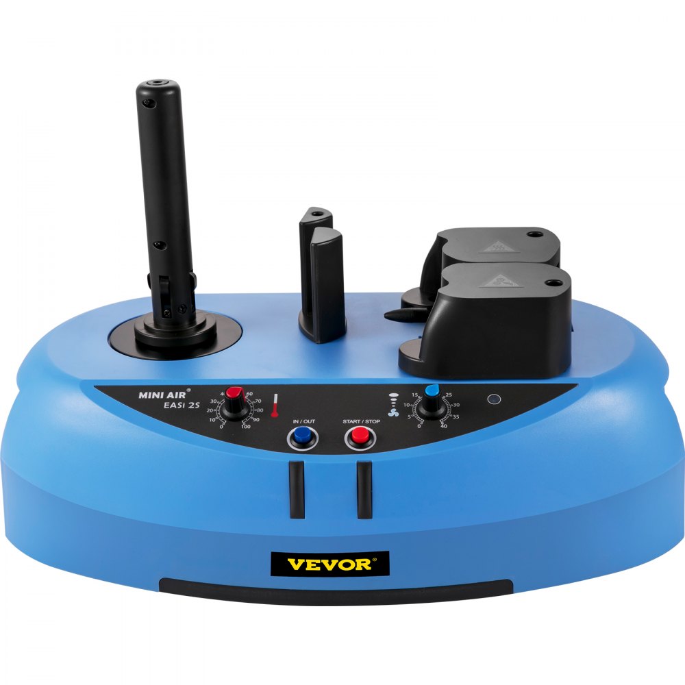 Máquina de cojines de aire VEVOR, rollo de película de prueba de 50 m (164 pies), 110 V, velocidad de sellado de 4 m/min (13 pies/min), inflable portátil para embalaje y envío.