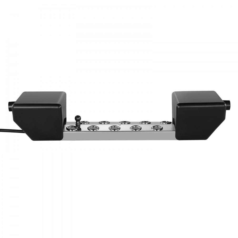 VEVOR - Generador de niebla ultrasónica de 10 cabezales, 7000 ml/h, con fuente de alimentación impermeable IP67 de 280 W, boya y discos de repuesto, para estanques, jardines, rocallas, invernaderos y decoración de Halloween.