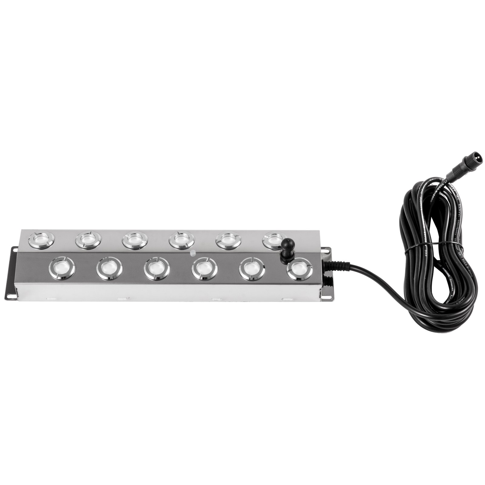 VEVOR Humidificador Ultrasónico de Niebla 12 Cabezas 400W para Estanque Jardín