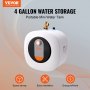 VEVOR Calentador de agua eléctrico con mini tanque, almacenamiento de caldera de agua caliente con tanque de 4 galones, potencia de 1400 W, válvula de presión de temperatura de seguridad fácil de instalar, para cocina, baño, restaurante, estante montado en la pared