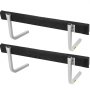 VEVOR Boat Trailer Guide-ons, 2 PCS Rustproof Steel Trailer Guide ons, Trailer Guides with Carpet-Padded Boards, Mounting Parts Included, for Ski Boat, Fishing Boat or Sailboat Trailer