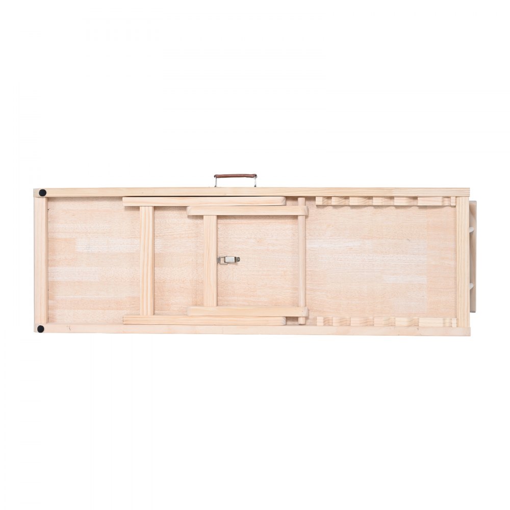 VEVOR Rampa para perros, rampa plegable para mascotas para cama, rampa ajustable para perros y gatos pequeños, grandes, viejos, rampa de madera para mascotas con rampa de 47.2 pulgadas de largo, ajustable de 13.8 a 27.6 pulgadas, adecuada para sofá, coche