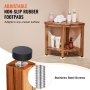 VEVOR Banco de ducha esquinero de teca, 18.5 pulgadas de altura y 15.5 pulgadas de radio, 100% madera de teca, 500 libras con estante de almacenamiento, taburete de ducha para ducha interior y exterior, para baño