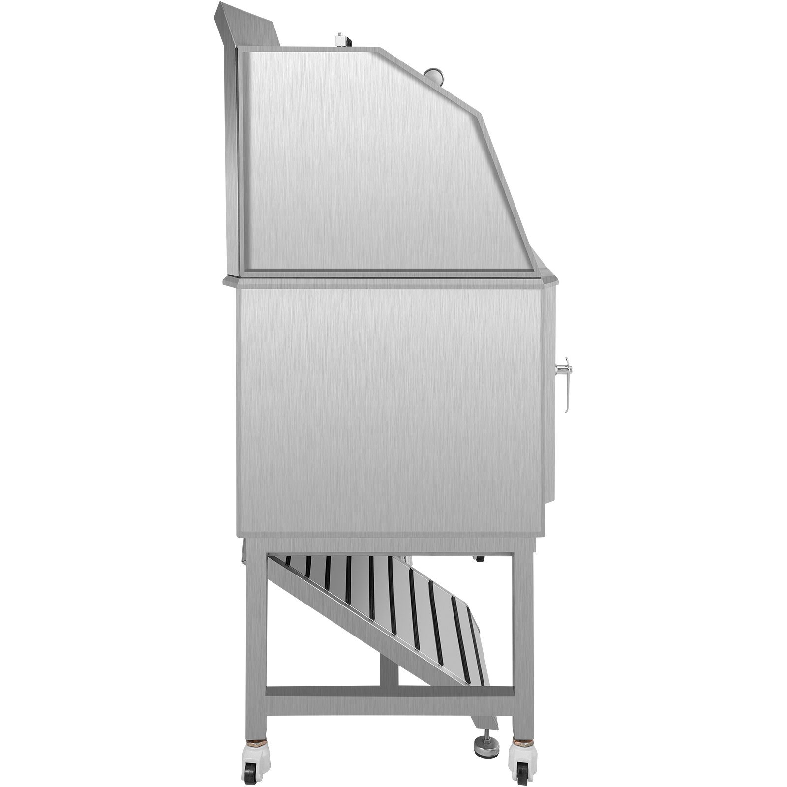 VEVOR Bañera de aseo para perros, bañera de lavado para perros, salón de ducha de acero inoxidable de 50 pulgadas de alto