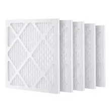Prefiltros protectores VEVOR, paquete de 5, reemplazo de filtro de aire de 15.75'' x 15.75'', filtros etapa 1 de alta eficiencia compatibles con BlueDri y VEVOR Scrubber, purificadores de aire, equipo de restauración de daños por agua