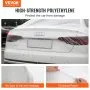 VEVOR Funda de plástico transparente para coche, 10 unidades de fundas desechables para coche, funda de plástico universal para coche de 22 x 12 pulgadas, cubierta completa impermeable a prueba de polvo, funda para coche interior y exterior, protección efectiva, tipo universal