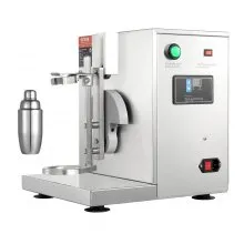 Máquina para hacer batidos VEVOR, batidora comercial de té con leche de 120 W, batidora de un solo cabezal, batidora ajustable de 0 a 180 s, con taza de acero inoxidable de 750 ml, para tienda de té con leche