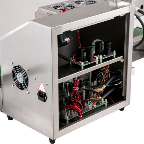VEVOR LX-6000 Sellador de botellas por inducción Diámetro de la tapa 20-80 mm Máquina de sellado por inducción Sellador de inducción continua Máquina de sellado por inducción de calor para botellas de 80-300 mm de altura