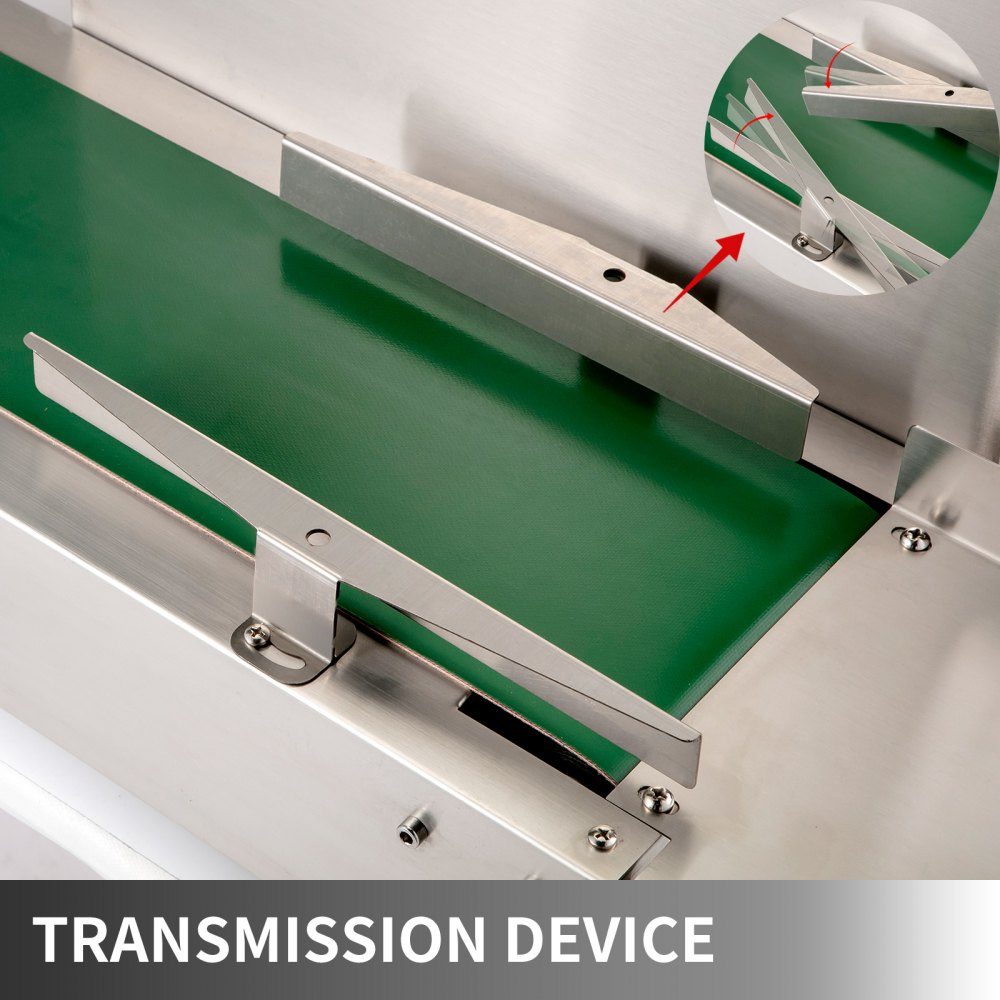 Selladora de botellas por inducción VEVOR LX-6000, diámetro de tapa: 20-80 mm, máquina de sellado por inducción continua, máquina de sellado por inducción térmica para botellas de 80-300 mm de altura.