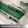 VEVOR LX-6000 Sellador de botellas por inducción Diámetro de la tapa 20-80 mm Máquina de sellado por inducción Sellador de inducción continua Máquina de sellado por inducción de calor para botellas de 80-300 mm de altura