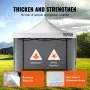 VEVOR Carpa plegable de 3 x 3 m con paredes laterales extraíbles, toldo portátil instantáneo y bolsa con ruedas, resistente a los rayos UV, impermeable, carpa cerrada para eventos al aire libre, patio, jardín, fiesta y camping.