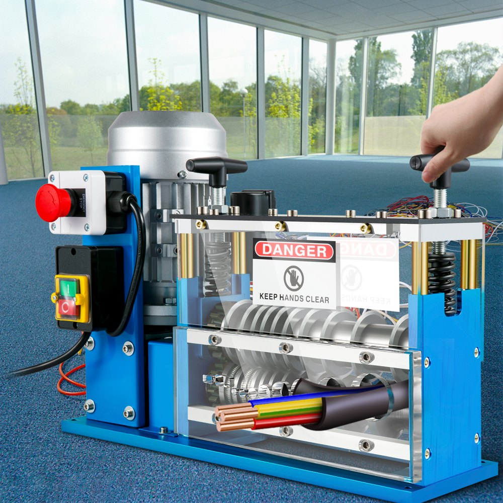 VEVOR Máquina Pelacables Eléctrica Máquina peladora de cables eléctrica Máquina peladora de cables de alimentación 0.06-1.49in