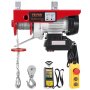 Cabrestante de grúa de elevación eléctrica VEVOR de 440 lb y 328 pies con control remoto inalámbrico y con cable de 14 pies