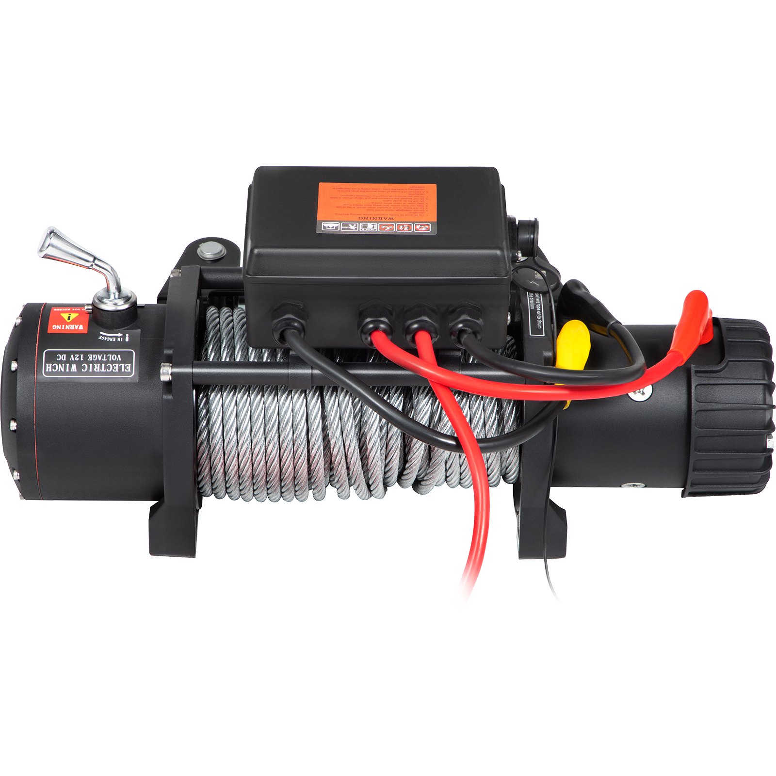 VEVOR Truck Winch 13000lbs Cabrestante eléctrico 26m / 85ft Cable Acero 12V Power Winch Jeep Winch con control remoto inalámbrico y potente motor para UTV ATV y Jeep Truck y Wrangler en Car Lift