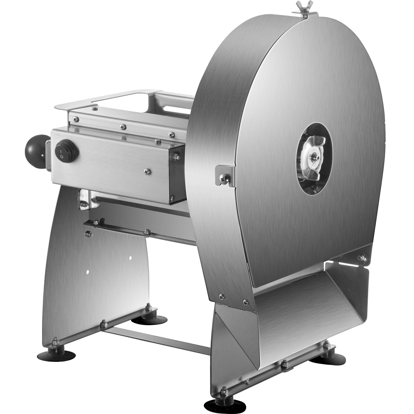 VEVOR Cortadora Verduras Cortador eléctrico de alimentos cortador manual de frutas y verduras de 10 pulgadas máquina cortadora de frutas