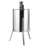 Extractor de miel eléctrico VEVOR con tambor de acero inoxidable y funcionamiento motorizado.