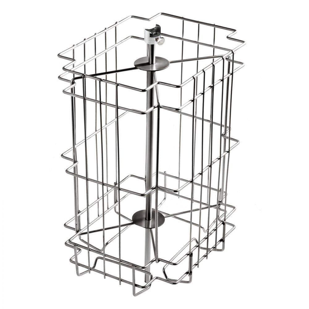 Componente de cesta de acero inoxidable para extractor de miel VEVOR con una construcción de estructura de alambre duradera.