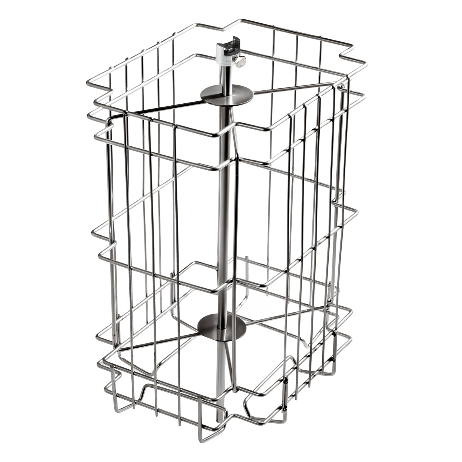 Componente de cesta de acero inoxidable para extractor de miel VEVOR con una construcción de estructura de alambre duradera.