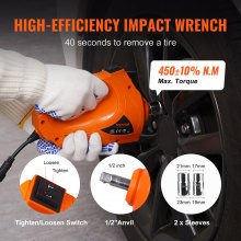 Gato hidráulico eléctrico VEVOR para suelo de coche, 5 toneladas, 12 V, con bomba infladora de llave de impacto