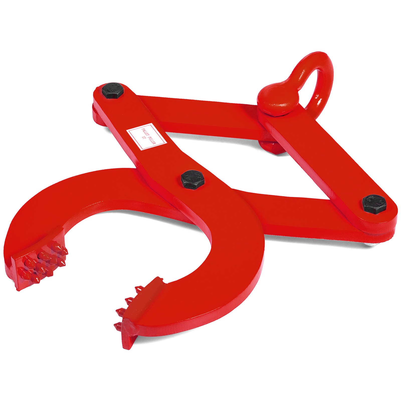 Extractor de paletas VEVOR rojo con dientes de agarre dentados y construcción resistente.