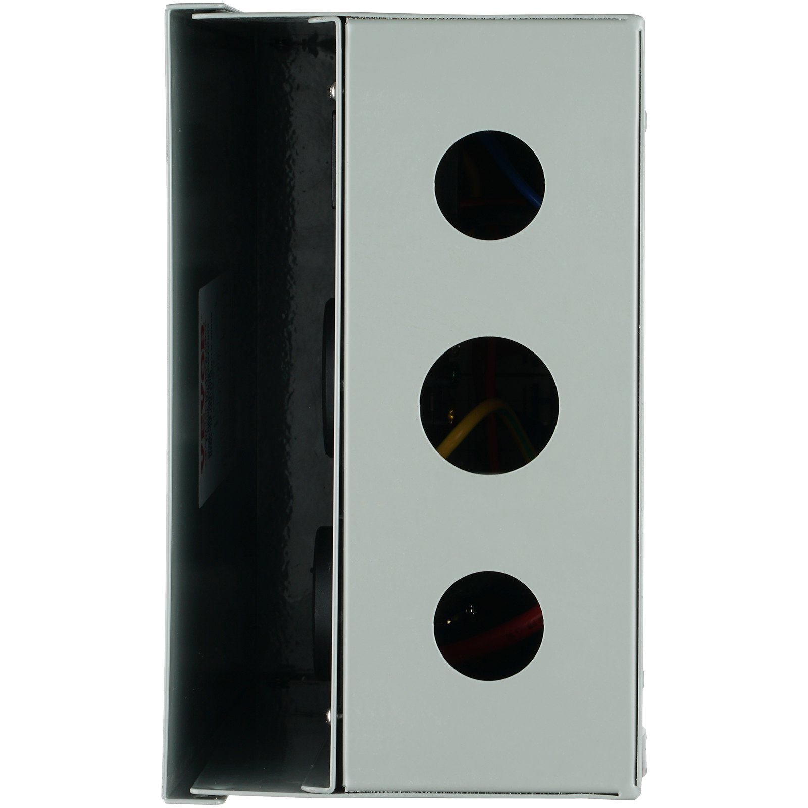 VEVOR Panel de toma de corriente temporal, 125/250 voltios, caja de toma de corriente para RV con un receptáculo de 20/30/50 amperios instalado, NEMA 14-50R / NEMA TT-30R / 15A GFCI para autocaravana,