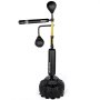 Entrenador de velocidad de boxeo VEVOR con brazos ajustables y base duradera.