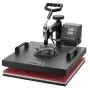 VEVOR - Prensa térmica 8 en 1 para camisetas de 38 x 38 cm, con giro de 360°, prensa térmica profesional para sublimación, vinilo y transferencia térmica.