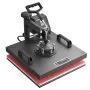 VEVOR - Prensa térmica 8 en 1 para camisetas de 38 x 38 cm, con giro de 360°, prensa térmica profesional para sublimación, vinilo y transferencia térmica.