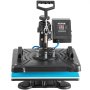 Máquina de prensado térmico VEVOR con panel de control digital y mango ergonómico