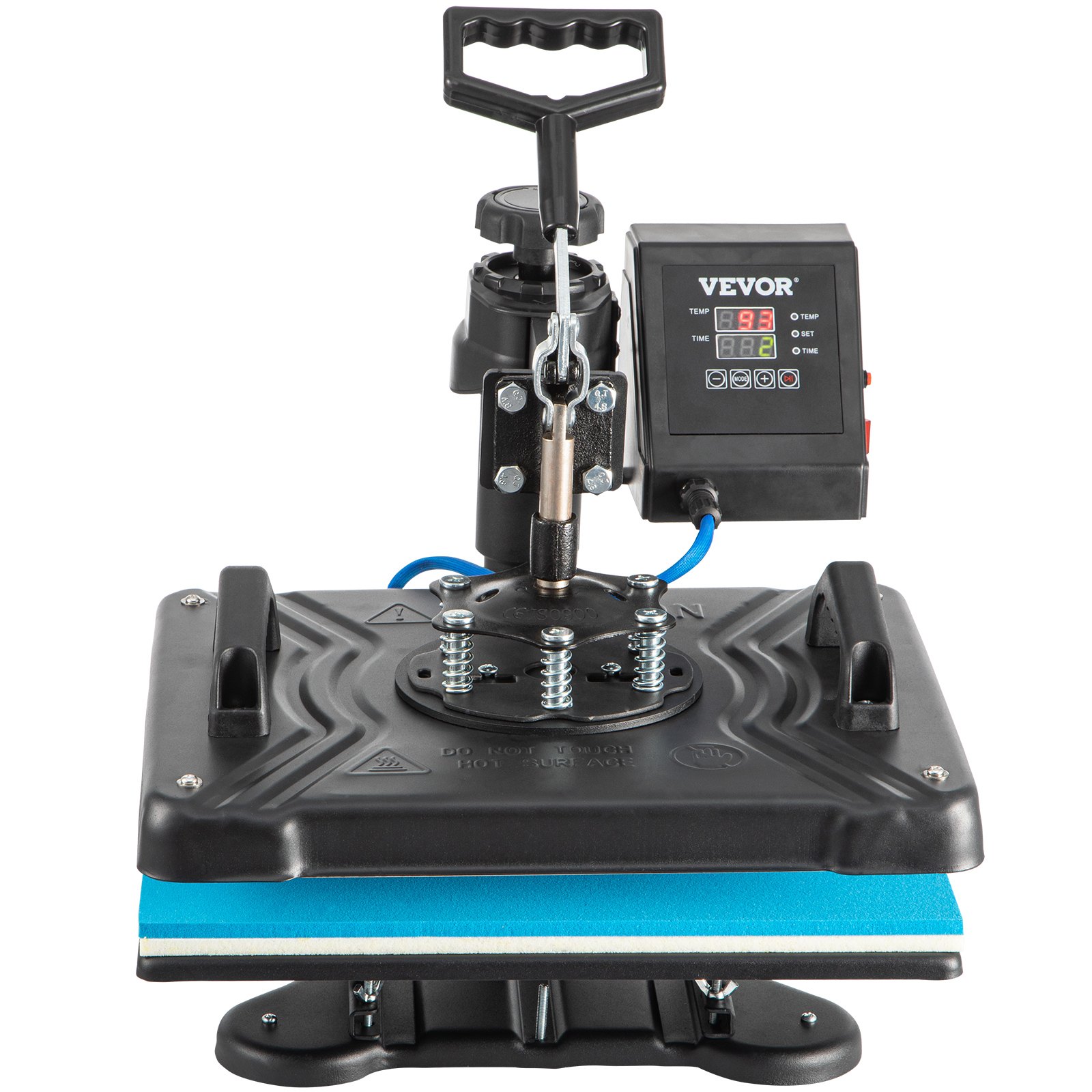 Máquina de prensado térmico VEVOR con panel de control digital y mango ergonómico