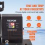 VEVOR 5 en 1 prensa de calor Prensa Térmica Máquina de Sublimación 15 X 15 sublimación Digital Clamshell para placa de tapa de taza Diy