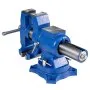 VEVOR Multifuncional Banco de Cabeza Giratoria de 360° 30 KN Fuerza de agarre 3000KG para Procesamiento de Máquina y de Vicio de 12,7 cm con Base y Herramienta Tornillo de Banco, Industrial