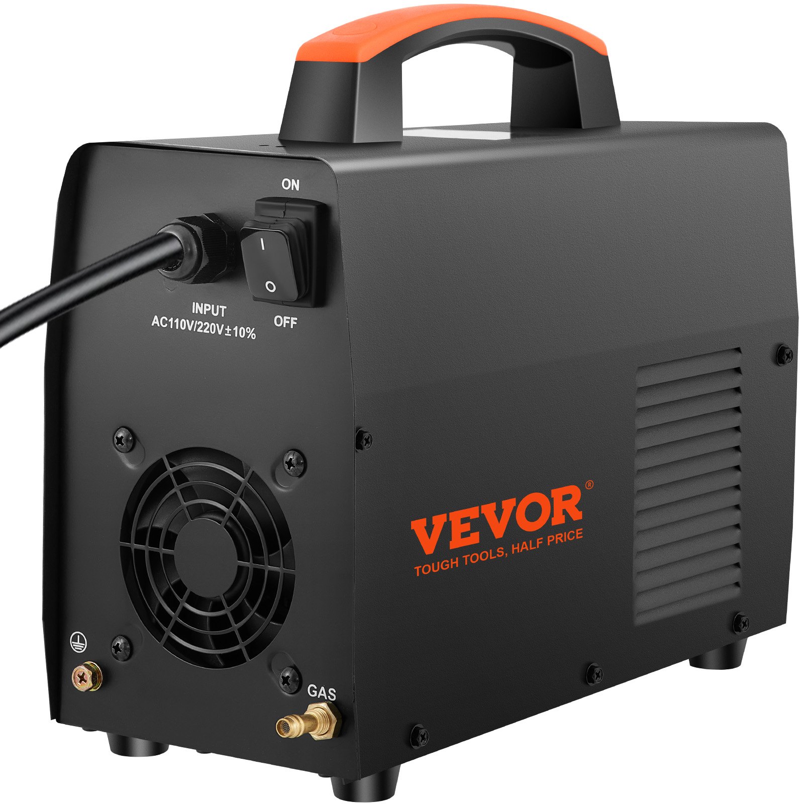 VEVOR Soldador TIG de 210 Amp, Soldador TIG 3 en 1, 110/220 V Doble Voltaje HF TIG/Stick/Clean Soldadora con Pulso, Inversor IGBT y Antorcha, Soldador de Arco Digital