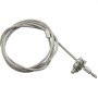 Bucle de cable de acero y abrazadera del equilibrador de resorte VEVOR.