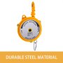 VEVOR Spring Balancer 2-7lbs (1-3kg) Portaherramientas retráctil 1,5 m de longitud Equilibrador de herramientas con gancho y cuerda de alambre Equilibrador ajustable Retractor Equipo de sujeción colgante en amarillo