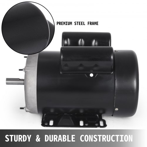 Nuevo Motor Eléctrico 1.5Hp 56 Marco Monofásico TEFC 3450RPM 115/230V 121556
