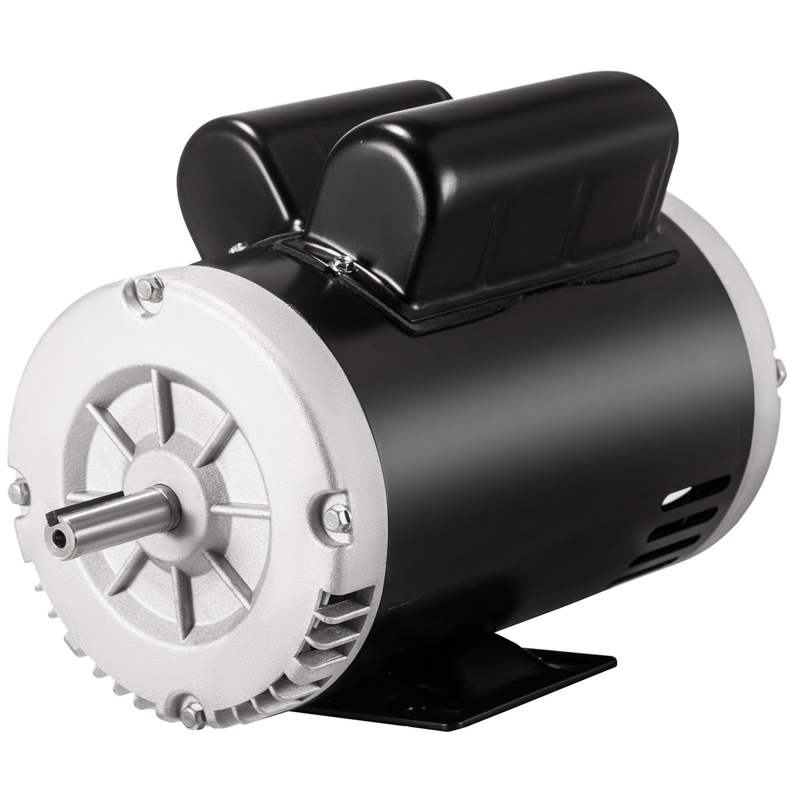 VEVOR Motor eléctrico de 5 Hp 3.1 KW Velocidad nominal 3450 RPM Motor monofásico AC 208-230V Motor de compresor de aire Traje para compresores de aire para el hogar y tiendas pequeñas