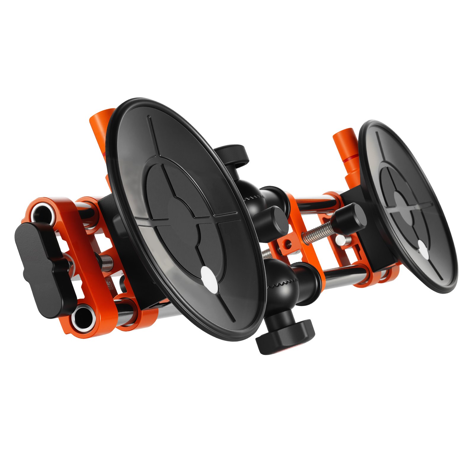 VEVOR - Juego de 2 herramientas para unir juntas de granito con ventosas de 15 cm, para unir y nivelar juntas, ajustable de 90° a 120°, herramienta para instalar baldosas y losas de mármol en encimeras.