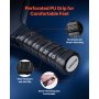 Pala de Pickleball de fibra de carbono profesional con núcleo de panal para adultos, color azul