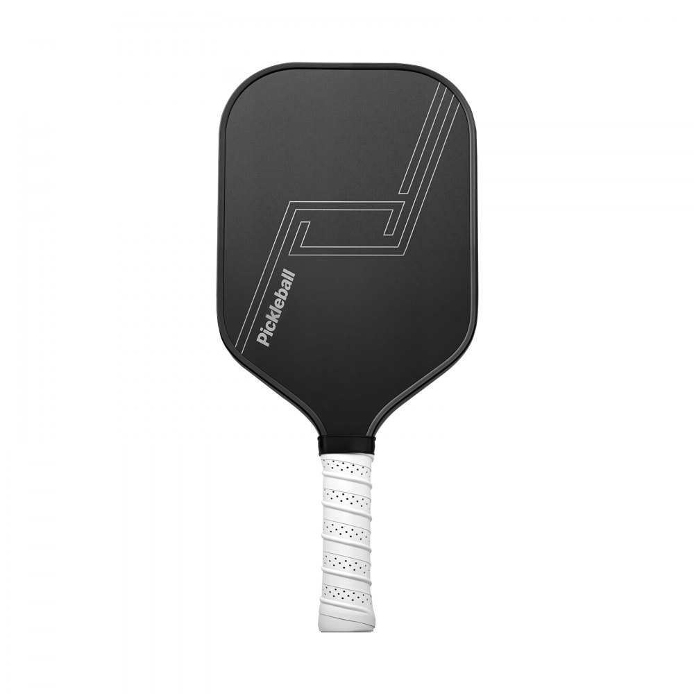 Pala de Pickleball VEVOR, superficie de fibra de carbono T700 y núcleo de panal, pala profesional con mayor potencia, control y efecto, para adultos, hombres y mujeres, color negro