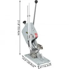 Máquina cortadora de salchichas en forma de U VEVOR, cortadora de salchichas manual, máquina cortadora portátil con clips en forma de U de 8000PCS, para supermercados, panaderías, cafeterías