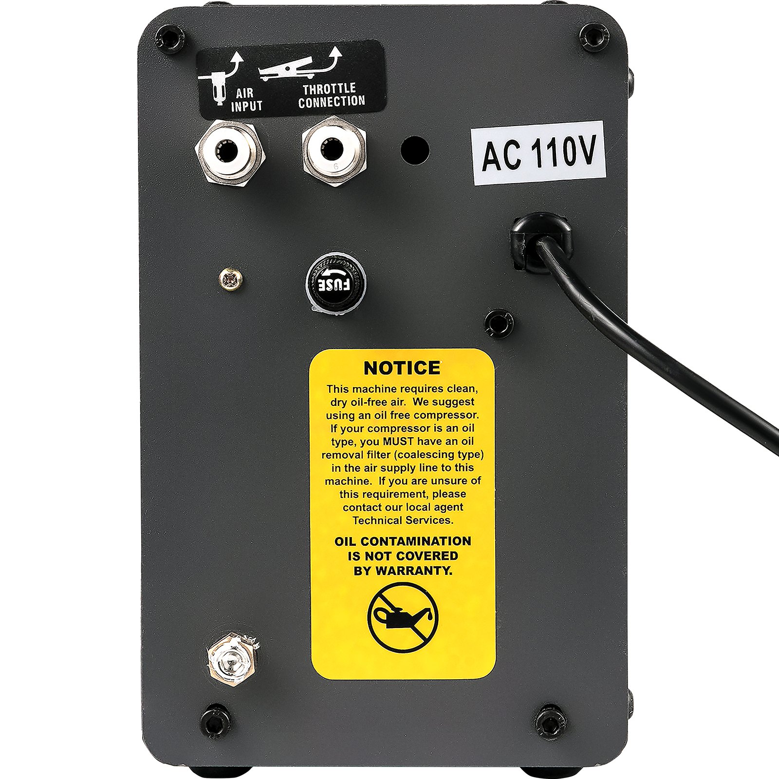 Máquina de grabado de joyería neumática VEVOR 110V 60Hz Máquinas de grabado de mano neumáticas 400-8000 Rpm Pieza de mano neumática Graver Micro grabador de doble cabeza para artesanías de joyería y hierro forjado