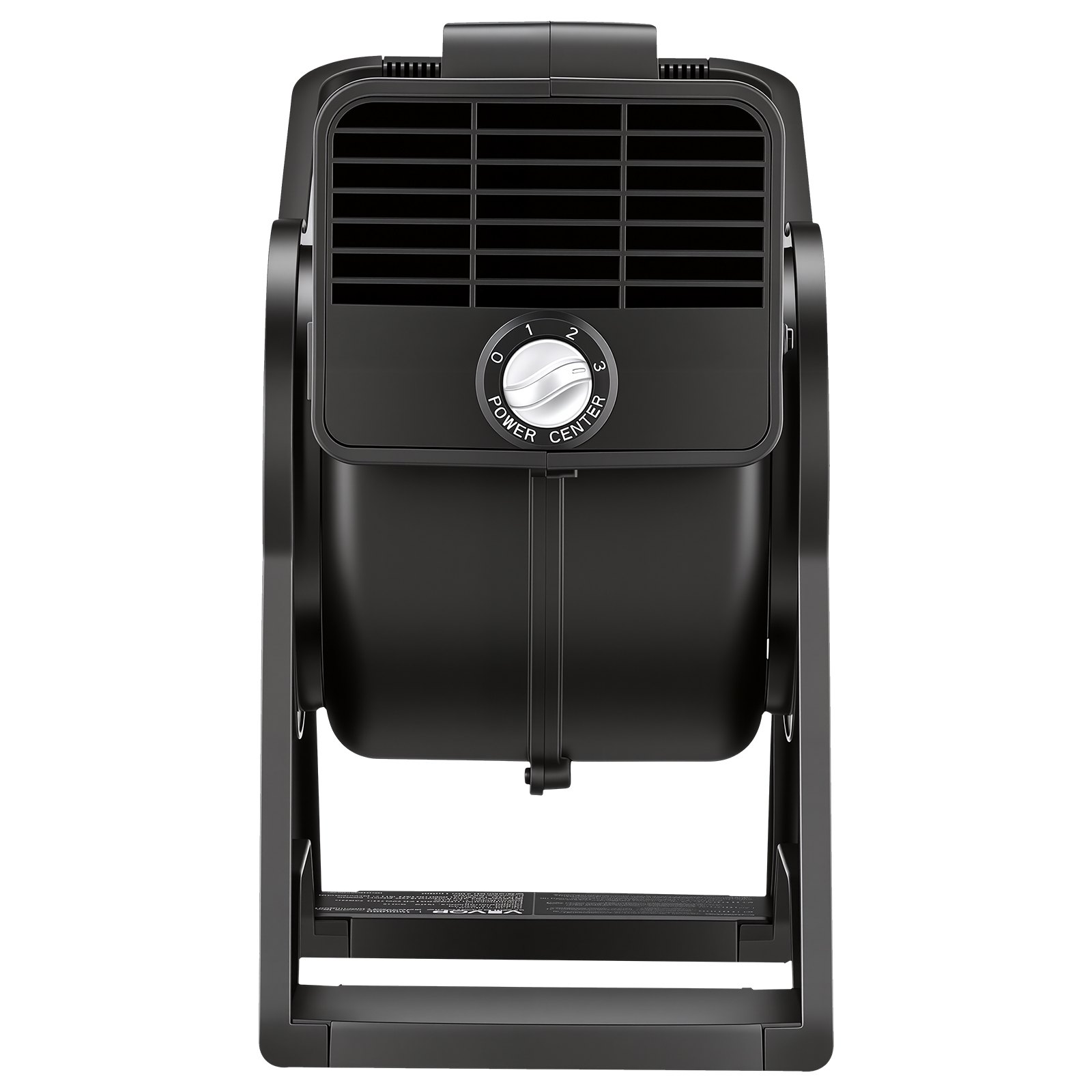 Ventilador portátil VEVOR de 33 cm, 300 CFM, 3 velocidades, flujo de aire multiángulo, ligero y portátil, de alta velocidad, para secar, deshumidificar, alfombras, circulación de aire y refrigeración.