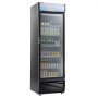 Refrigerador comercial VEVOR, 420 L (14,8 pies cúbicos), refrigerador de bebidas, refrigerador vertical con puerta de vidrio y 5 estantes ajustables, caja de luz personalizable.