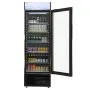 VEVOR Commercial Merchandiser Refrigerator, 14.8 Cu.Ft / 420L Beverage Refrigerator Cooler Merchandiser, Glass Door Display Refrigerator Upright Fridge with 5 Adjustable Shelves, Customizable Lightbox