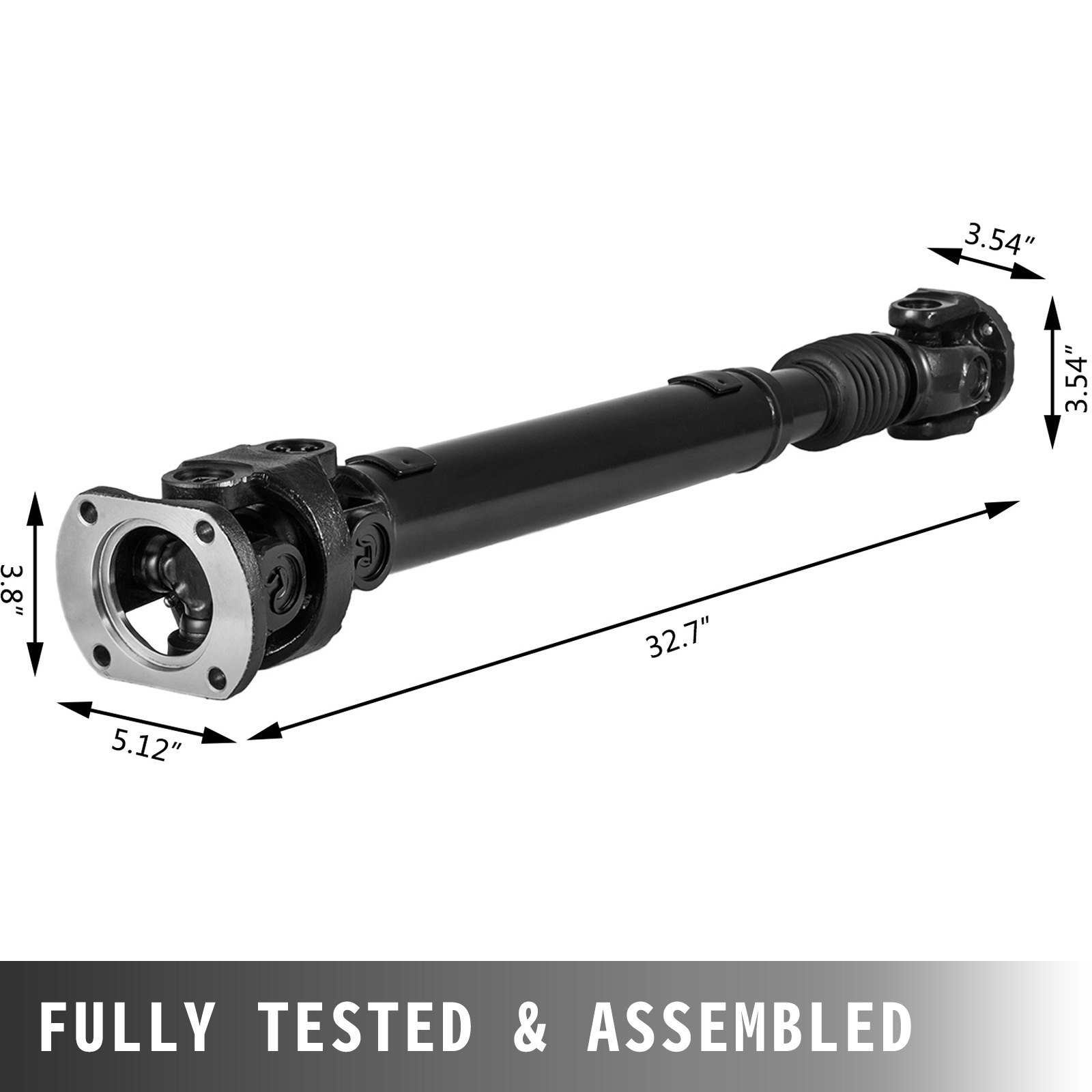 El eje de transmisión se adapta a 2003-2013 DODGE RAM 2500 3500 Transmisión automática diésel 52123326AB Delantero